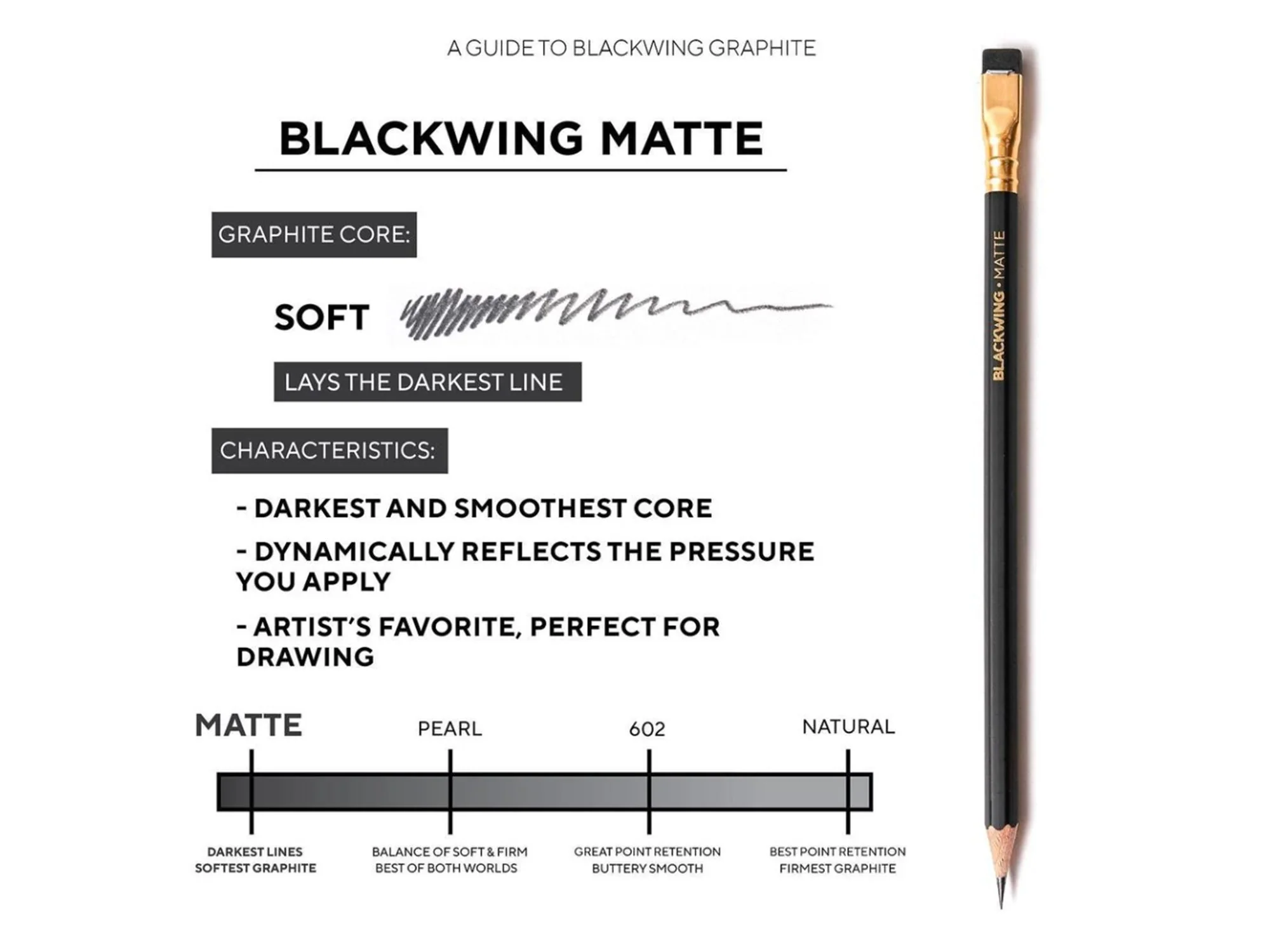 Blackwing Matte Pencils (12-Pack) - Image 6